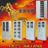 热卖南京文件柜铁皮柜财务会计凭证柜资料柜档案柜玻璃门办公柜子