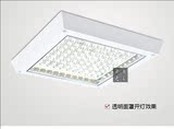 超薄明装 LED吸顶灯厨卫灯 过道灯 浴室灯 4W/6W/8W/12W 正方形