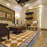 时尚欧式美式宜家客厅地毯茶几沙发卧室床边地毯手工晴纶地毯定做