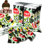 韩国进口零食品 海牌海飘海苔40小包组合礼包即食寿司烤紫菜片