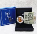 2016年猴年圆形彩色1盎司银纪念币生肖猴年金银币系列单枚银币