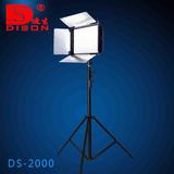 迪生 DS-2000 LED摄影灯 婚庆摄像灯 人像 新闻采访灯 视频补光灯