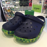 商场同款Crocs洞洞鞋专柜代购迷彩运动迪特男女沙滩鞋凉鞋200374