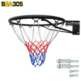 SBA305-r1成人户外篮球筐架家用标准篮筐配三色网带安装螺钉篮圈