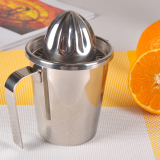304不锈钢手动榨汁杯 橙子柠檬奇异果榨汁器 厨房用品果汁压汁机