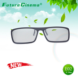 RealD飞迪欧电影院通用近视夹片挂片偏光3D眼镜工厂批发