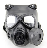 野战装备头盔/面罩/面具酋长M04防毒面具军带镜片 海豹突击队战术