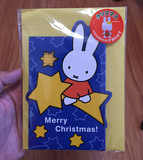 现货日本正版nanoblock拼装积木明信片限定版贺卡生日礼物米菲兔