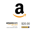 美国亚马逊 美亚礼品卡 amazon giftcard 20美金 最低