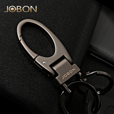 jobon中邦 汽车钥匙扣 商务金属腰挂钥匙链 男女士 创意礼物正品