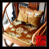 仿古红实木沙发坐垫腰枕中式椅垫海绵加厚棕垫座椅垫定做靠垫套装