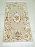 新疆和田手工纯羊毛加厚地毯床边毯长方形茶几卧室地垫80*150特价