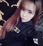 EXO衣服学生鹿晗同款套头加绒连帽卫衣女棒球服情侣外套应援服