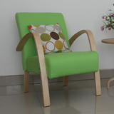 特价单人沙发椅咖啡椅子小户型休闲椅扶手椅实木沙发简约时尚宜家
