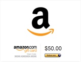 美国亚马逊礼品卡50美元 $50 amazon giftcard