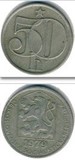 卖硬币的小火柴 捷克斯洛伐克 50哈勒 1978-1990版 21mm镍币km89