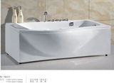 浴缸1.5-1.7米长方形浴缸压克力浴缸洗澡浴池含五金件