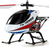 美嘉欣大型耐摔充电遥控飞机 双桨合金专业直升机T10航模玩具模型
