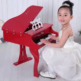 音乐之星 玩具钢琴 儿童小钢琴30键木质宝宝早教乐器生日礼物包邮