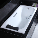 1.7米铸铁单人浴缸酷德卫浴小户型嵌入式进口浴盆池1.3/1.4/1.5/