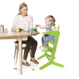 出口北欧原单宜家风格儿童实木餐椅婴幼儿餐桌椅可调节曲木餐椅