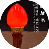 佛教佛堂用品电烛灯供灯佛 电香炉财神灯灯关公 电池电源二用波灯