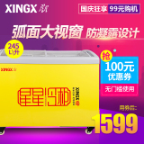 XINGX/星星 SD/SC-245YE卧式展示柜 商用冷柜 雪柜大冰柜冷藏冷冻