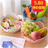洗水果沥水篮创意婚庆糖果篮A346欧式客厅水果熟料篮子放水果的盘