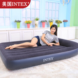 INTEX 气垫床双人 充气床单人加大加厚午休床便携床 充气床垫