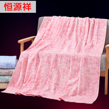 恒源祥夏季毛毯毛巾被纯棉单双人纱布加厚空调毯毛巾毯午睡毯床单