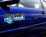 湾岸车贴 探索频道 汽车贴纸 反光车贴 Discovery真彩色  经典款
