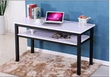特价书桌电脑桌钢木桌办公桌子简约简易长书法桌写字桌双层桌简易