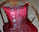 中式古典家具办公室官帽皇宫圈椅垫红木沙发加厚棕垫椅垫餐椅坐垫