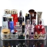 专佳亚克力化妆品收纳盒大号创意桌面收纳盒透明收纳箱化妆盒包邮