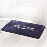 长条吸水吸油厨房地垫房间床边地毯创意小鱼卧室浴室防滑卡通脚垫