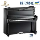 热卖珠江钢琴 里特米勒精典系列 R1R2R3黑色钢琴带缓降 送琴凳 正