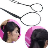韩国盘发器美发工具套装 长发变短发穿发针 花苞头发型造型拉发针