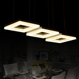 维港 创意简约LED餐厅灯吊灯后现代亚克力卧室客厅吊灯大气宜家