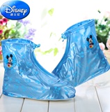正品迪士尼雨鞋套儿童防雨鞋套米奇雨鞋防脏防雨用品加厚防水鞋套