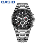 【香港直邮】卡西欧(CASIO)手表 男士 钢带防水石英表EF-540D-1A