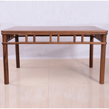 艺永轩红木家具鸡翅木餐桌长方形明清古典餐桌中式实木长方桌仿古