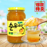 韩国KJ国际蜂蜜柚子茶560g原装进口冲饮品冲调饮料VC食品2瓶包邮