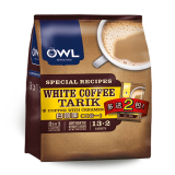 【天猫超市】马来西亚进口OWL猫头鹰进口咖啡二合一拉白速溶375克