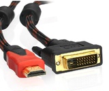 HDMI转DVI互转线dvi转hdmi转接头电视PS3投影仪高清数据线1.5米
