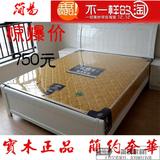 白色烤漆全实木床铺 1.5/1.8米简易现代单人 双人床、特价家具。