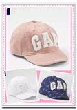 GAP专柜2015春款立体徽标美式棒球帽婴儿宝宝女童鸭舌帽子218004
