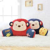 森宝猴腰枕毛绒玩具抱枕办公室车用午睡枕靠垫猴年吉祥物