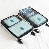 新款旅行收纳袋行李分装整理包旅游衣物收纳整理袋内衣收纳包套装