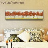 卧室画床头挂画 温馨 欧式餐厅客厅装饰画现代简约壁画墙画单幅