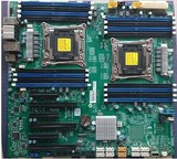 超微X10DAI C610芯片组 X99 支持E5-2600 V3 CPU 双路服务器主板